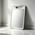 Double-Sided Stainless Steel Cutting Board with Sharpener