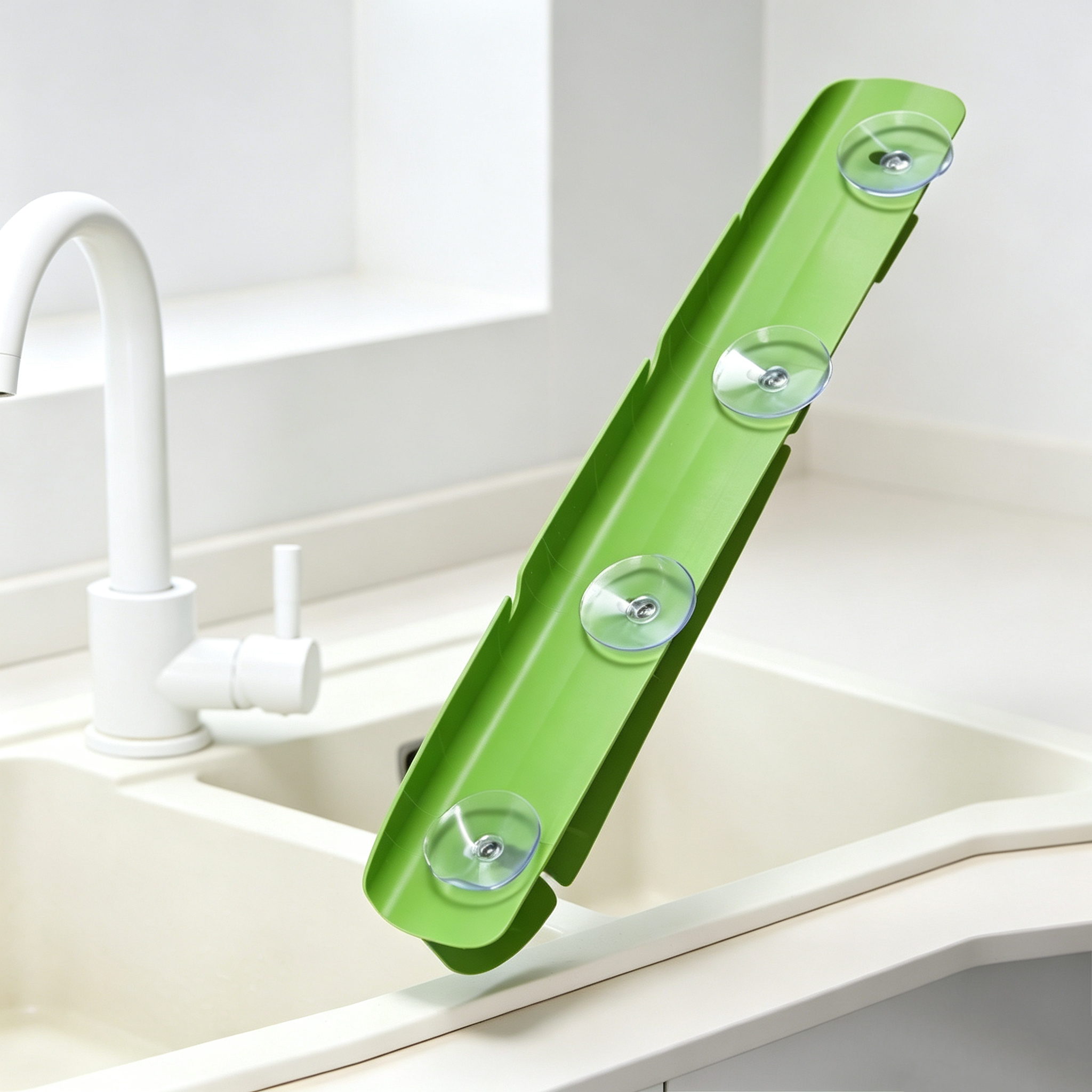 Removable Suction Cup Silicone Sink Splash Guard
